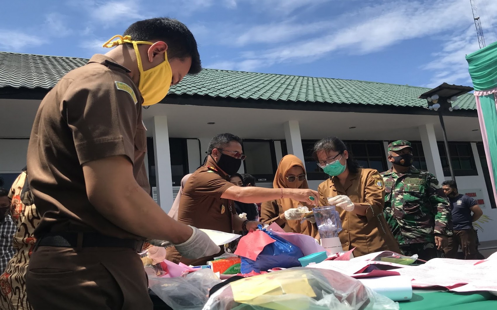 Musnahkan Barang Bukti 77 Perkara Tahun 2020, Kepala Kejari Labusel: Kasus Narkoba Akhir-akhir Ini Meningkat